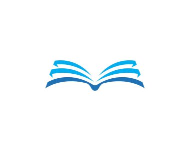 Kitap logo şablonu