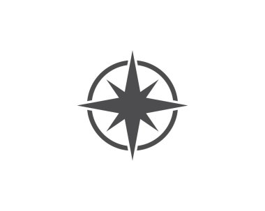 Pusula simgesini vektör