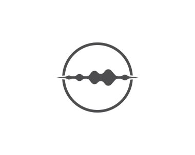 ses dalgası müzik logosu 