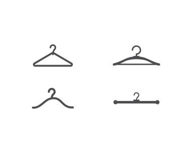 Askı simgesi düz tasarım