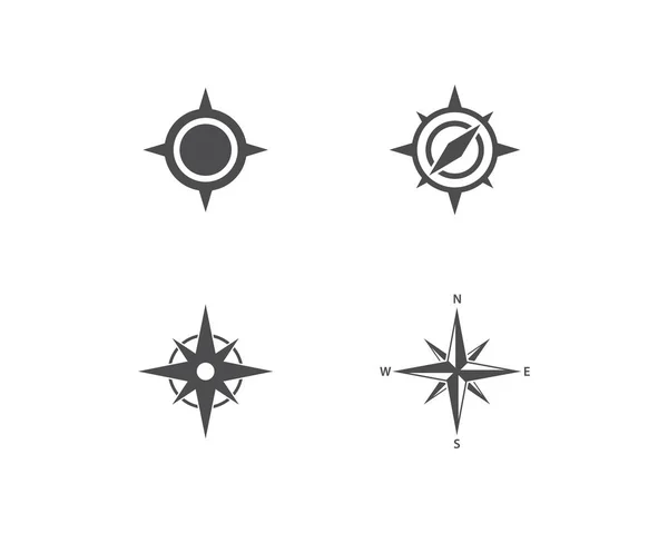 Compass icon vector — Stock Vector