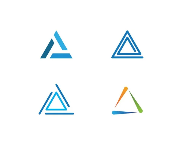 Logo del triángulo vector — Archivo Imágenes Vectoriales
