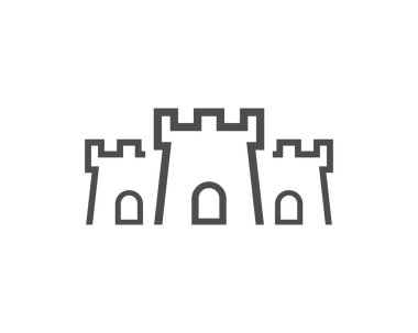 Castle logo vektörü