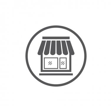 Mağaza simgesi şablonu 