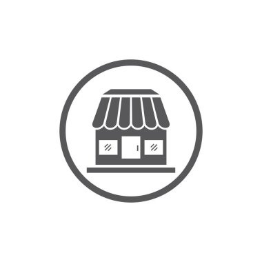 Mağaza simgesi şablonu 