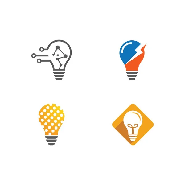 Vetor logotipo da lâmpada —  Vetores de Stock