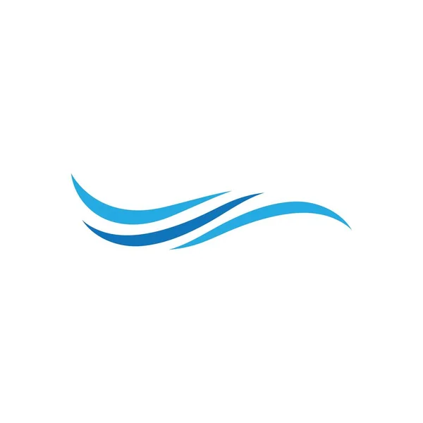 Logo ola de agua — Archivo Imágenes Vectoriales