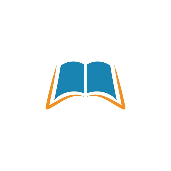 Plantilla Logo Libro — Vector de stock