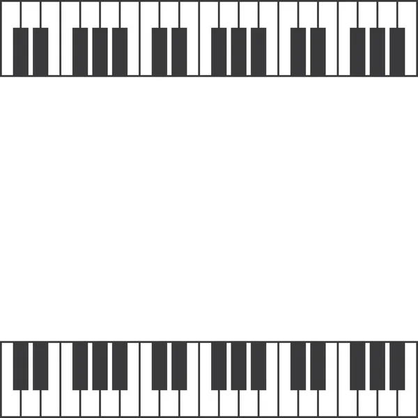 Piano icono vector — Archivo Imágenes Vectoriales