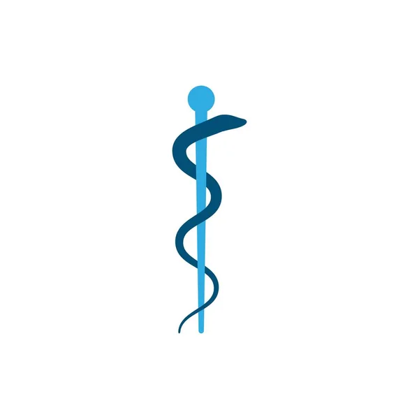ヘビのベクトルのロゴ — ストックベクタ