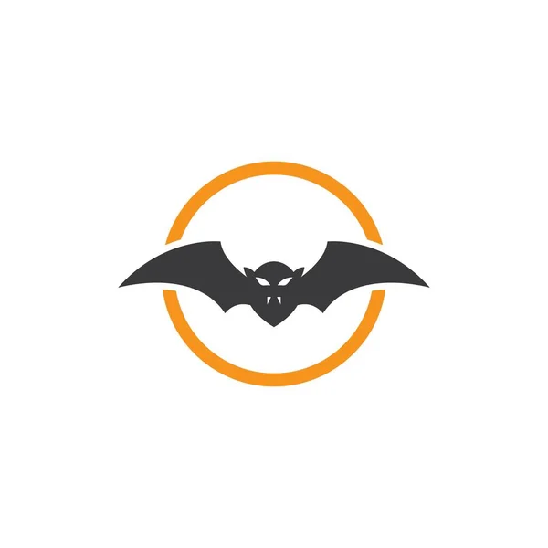 Вектор логотипа летучей мыши — стоковый вектор