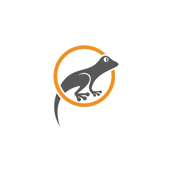 Logo gecko Vector — Vector de stock