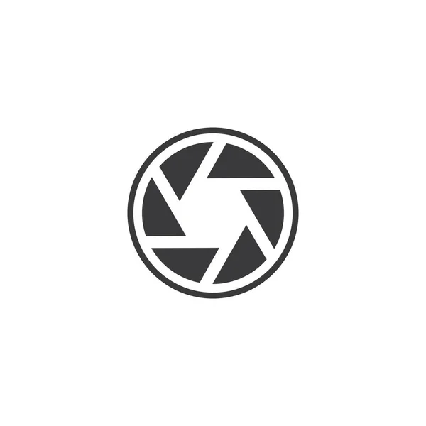 Desain logo fotografi - Stok Vektor