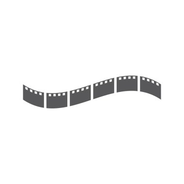 Film logosu görselleştirme vektör 