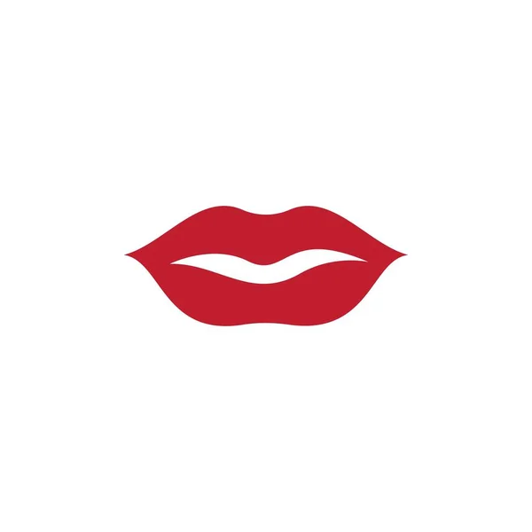 Beleza lábios mulheres ícone — Vetor de Stock