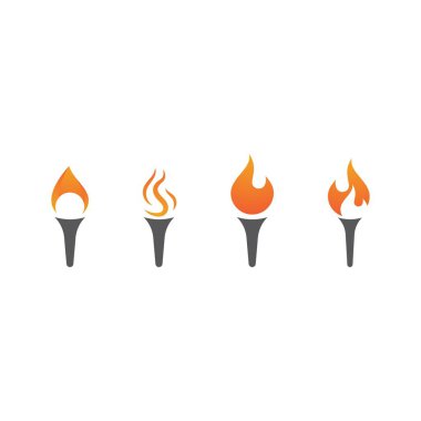 Torch logosu vektör