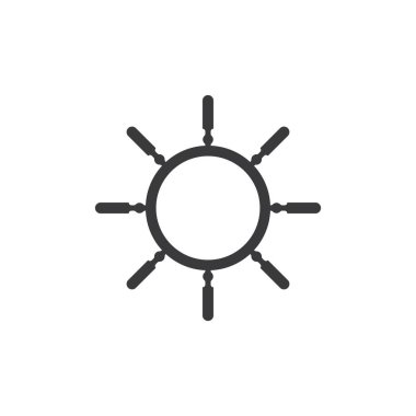 gemi tekerlek simgesi 