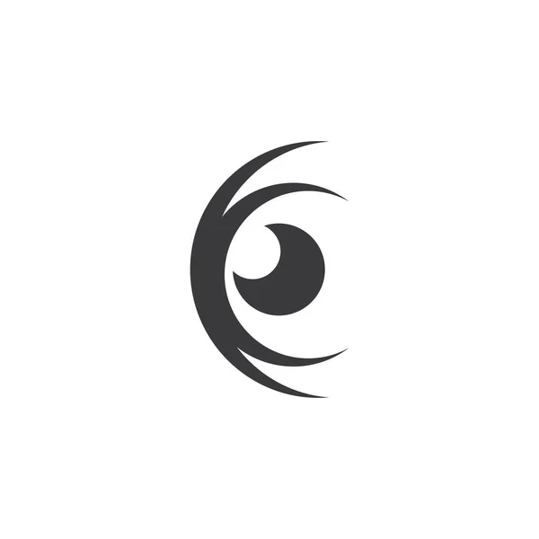 Eye Care Logo Vektor — Stockvektor