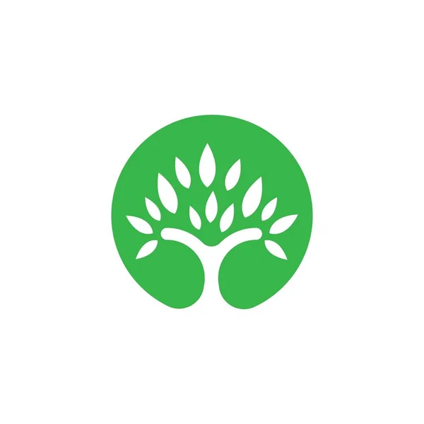 Baum-Logo-Vorlage — Stockvektor