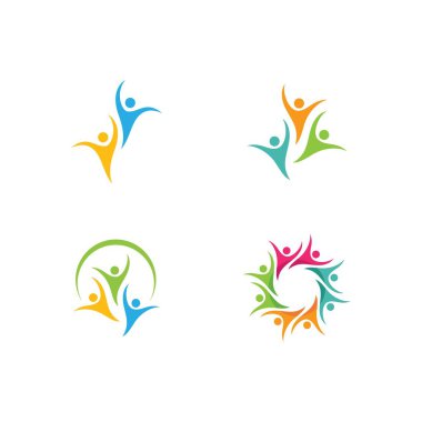 Topluluk, ağ ve sosyal simge 