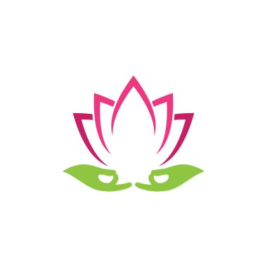  Yoga logo şablonu 