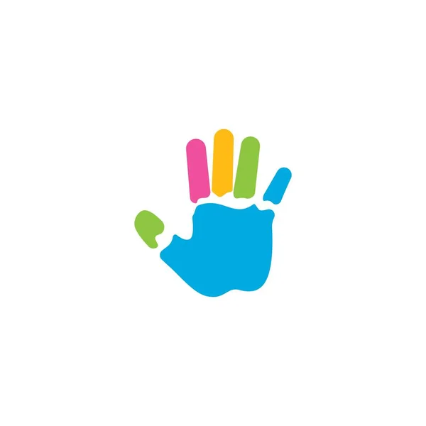 Kids Play-logotyp — Stock vektor