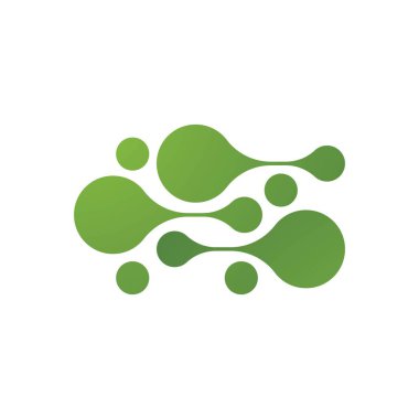 molekül Logo vektör 