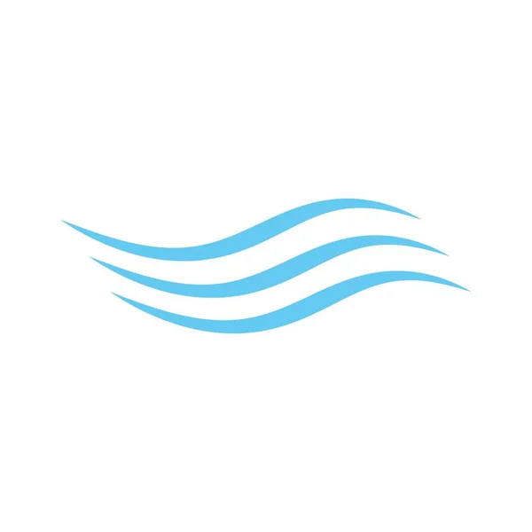 Logo vague d'eau — Image vectorielle