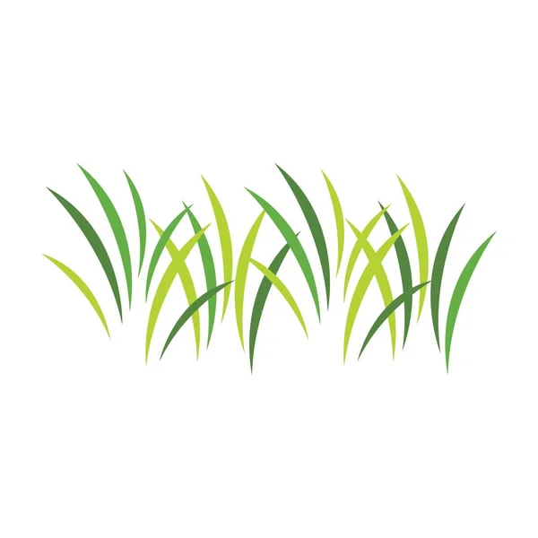 Gras ilustration logo vector — Stockvector