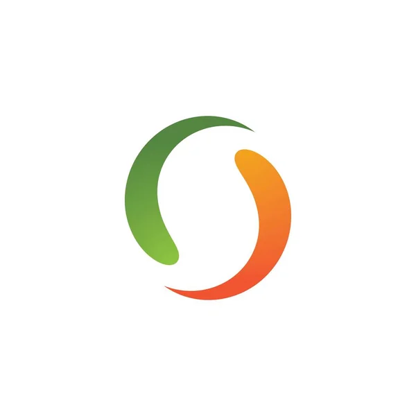 Abstract circle logo — Stock Vector