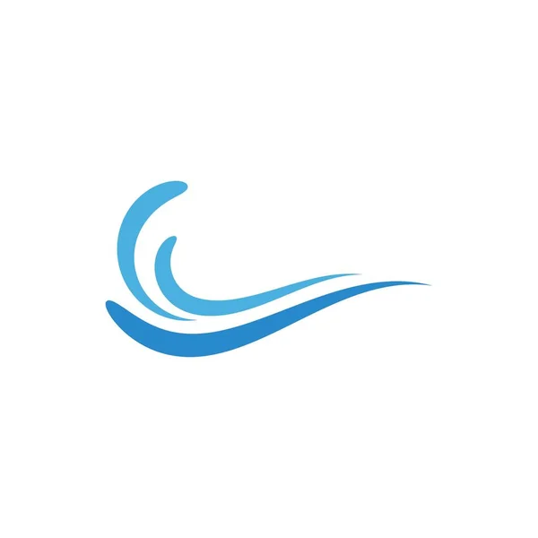 Vatten stänk logotyp — Stock vektor