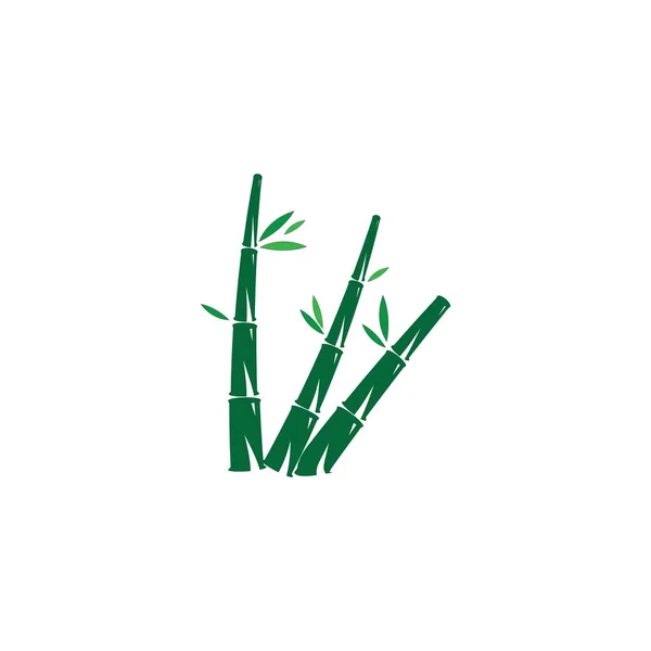 绿叶竹子 — 图库矢量图片