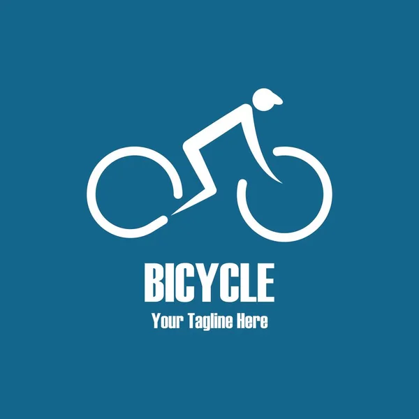 Логотип велосипеда — стоковый вектор