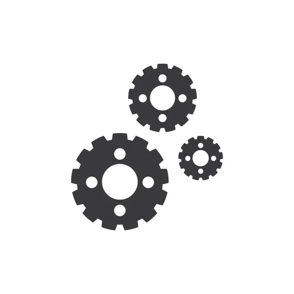 Gear Logo Template vector — Stock Vector