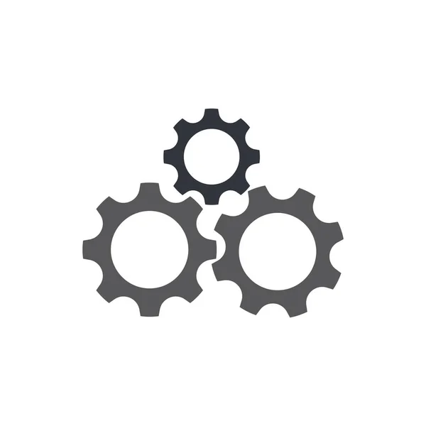 Gear Logo Plantilla vector — Archivo Imágenes Vectoriales
