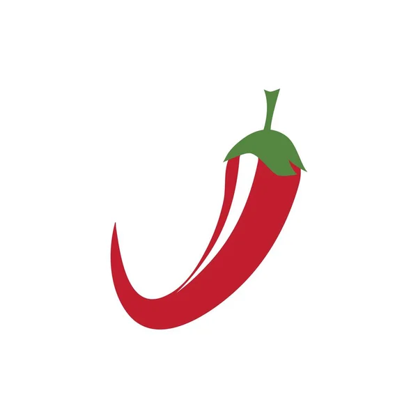 Chili logo vektor ilustration — Stock vektor