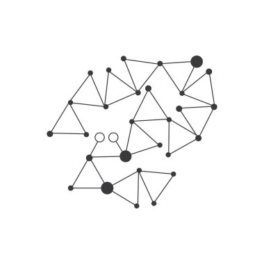 poligonal abstrak arka plan