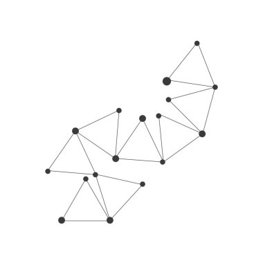 poligonal abstrak arka plan