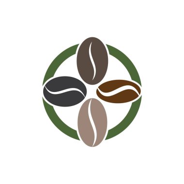 Kahve çekirdekleri logosu