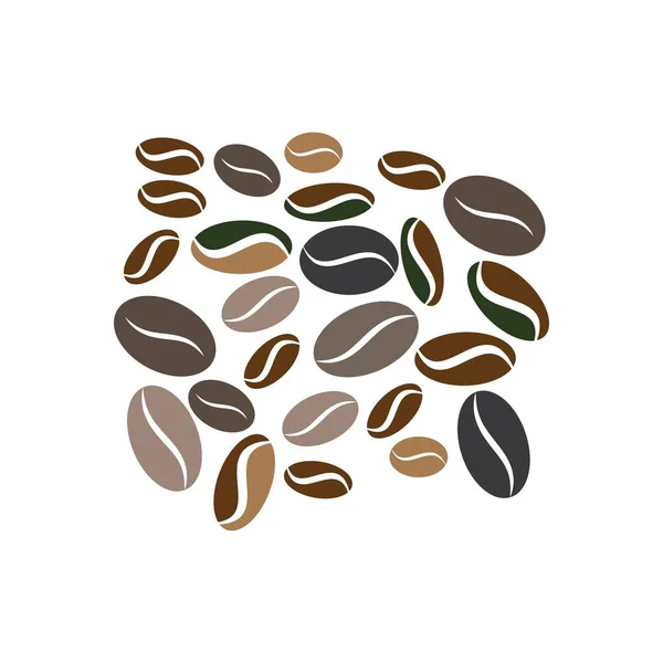 Κόκκους καφέ λογότυπο — Διανυσματικό Αρχείο