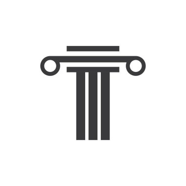 sütun Logo vektör 