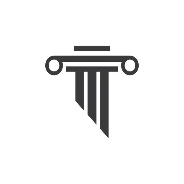 Coluna Logo vector — Vetor de Stock