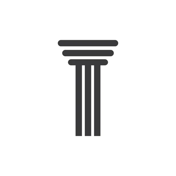 Coluna Logo vector — Vetor de Stock