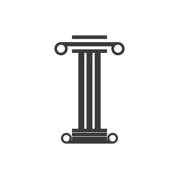 Spalte Logo-Vektor — Stockvektor