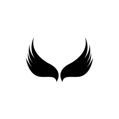 Kanat logosu sembolü vekto