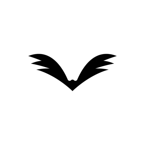 Flügel Logo Symbol Vecto — Stockvektor