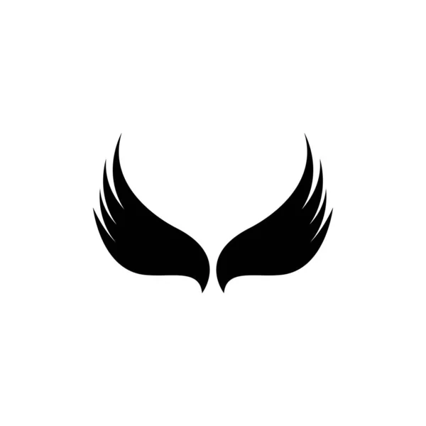 Wing logotipo símbolo vecto — Vetor de Stock