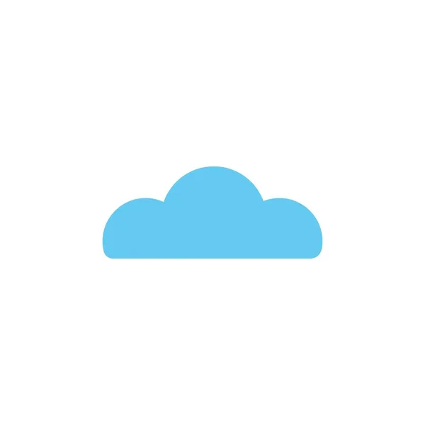 Облачный логотип vecto — стоковый вектор