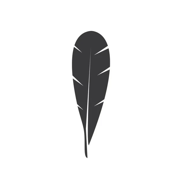 Pióro logo wektor — Wektor stockowy
