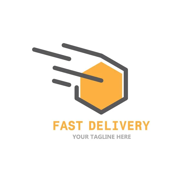 Fast Delivery logo — Stock Vector